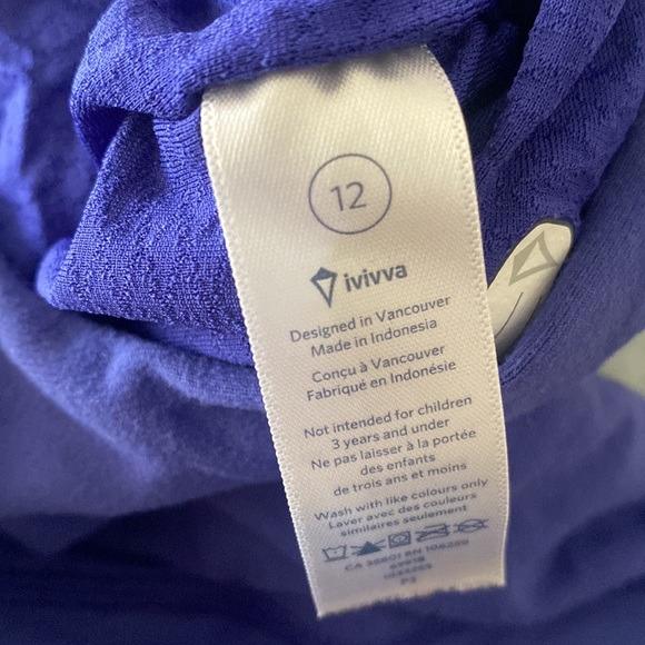 Ivivva Lululemon Glow and Go pullover size 12 - Picture 2 of 14